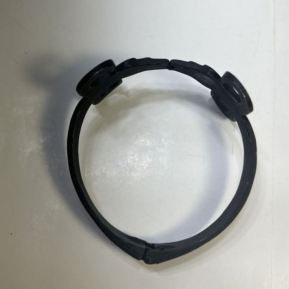 Vintage Aries Zodiac Hinged Black Metal Braclet - Picture 6 of 8